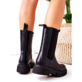 Botas Chelsea Isoladas Pretas preto 3