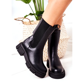 Botas Chelsea Isoladas Pretas preto 5