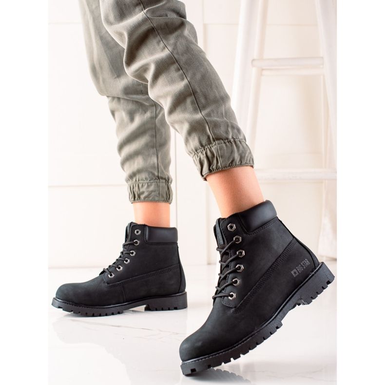 Botas de caminhada femininas Big Star II274446 preto 1