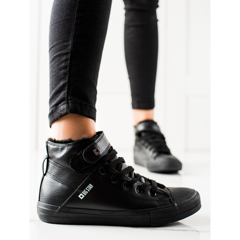 Tênis feminino Big Star V274542 preto 1