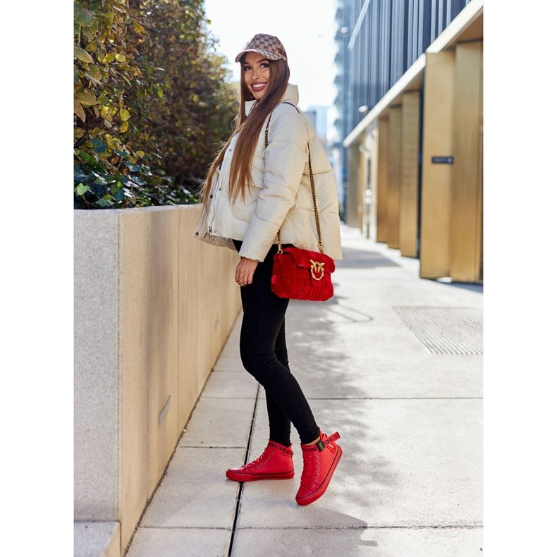 Tênis com isolamento alto Big Star GG274028 Vermelho 2