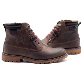 Mario Pala Botas de inverno 754 marrom escuro castanho 4