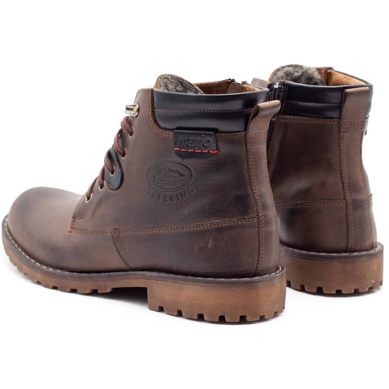 Mario Pala Botas de inverno 754 marrom escuro 5