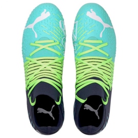 Chuteiras Puma Future Z 3.2 Fg Ag M 106486 02 multicolorido verde 1