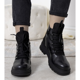 Botas isoladas femininas negras da Ringer preto 1