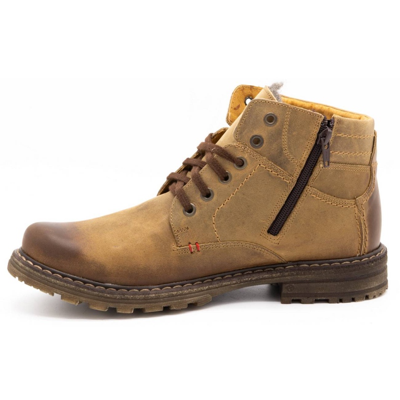 ABIS Sapatos masculinos quentes 197 castanhos marrom 1