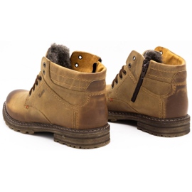 ABIS Sapatos masculinos quentes 197 castanhos marrom 6