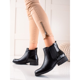 Queen Vivi Botins casuais preto 2