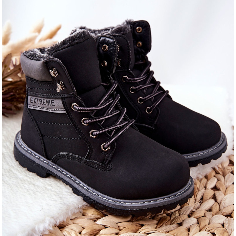 PA1 Túmulos de caçadores pretos aquecidos para crianças 1