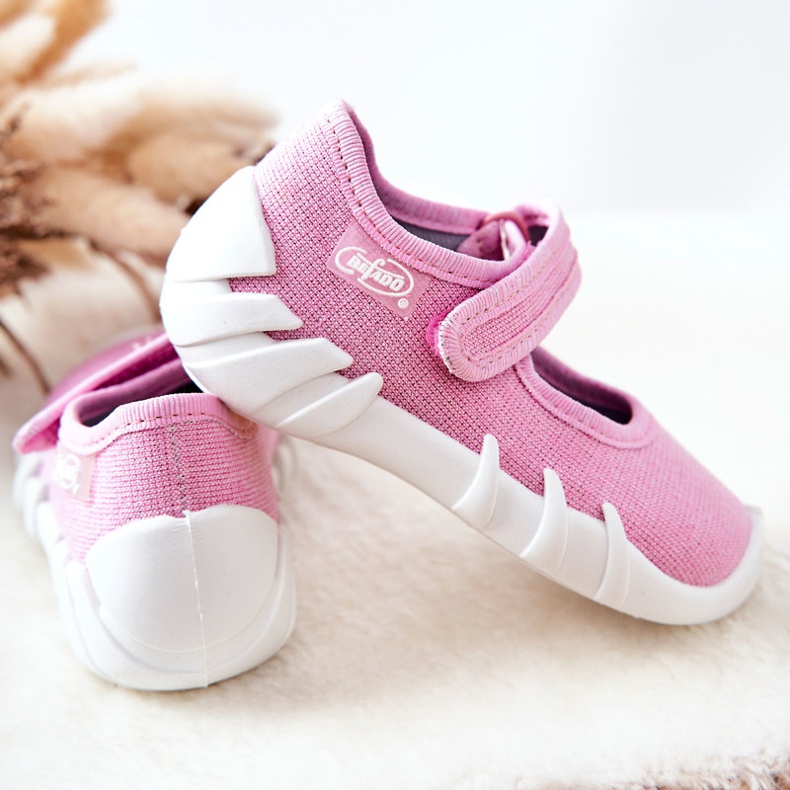 BEFADO S.A. Chinelos brilhantes Inblu 109P223 rosa 1