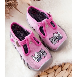 BEFADO S.A. Chinelos Gatinhos Inblu 110P436 Rosa 2