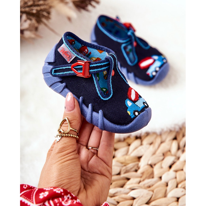 BEFADO S.A. Chinelos Misturadora de concreto Inblu 110P385 Sapatos Marinha azul marinho 2