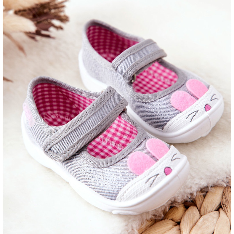 BEFADO S.A. Chinelos Inblu Rabbit 209P033 Cinza 2