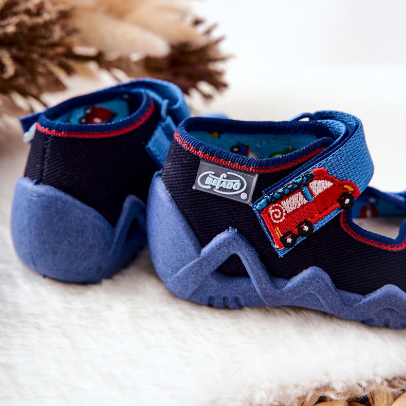 BEFADO S.A. Sandálias Inblu Com Velcro 350P014 Azul Marinho azul-marinho 2