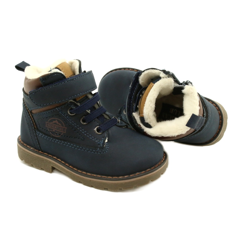 Velcro Workers American Club GC28 / 21 Grenade azul 5