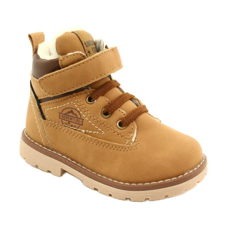 Velcro Workers American Club GC28 / 21 Camel bege amarelo 1