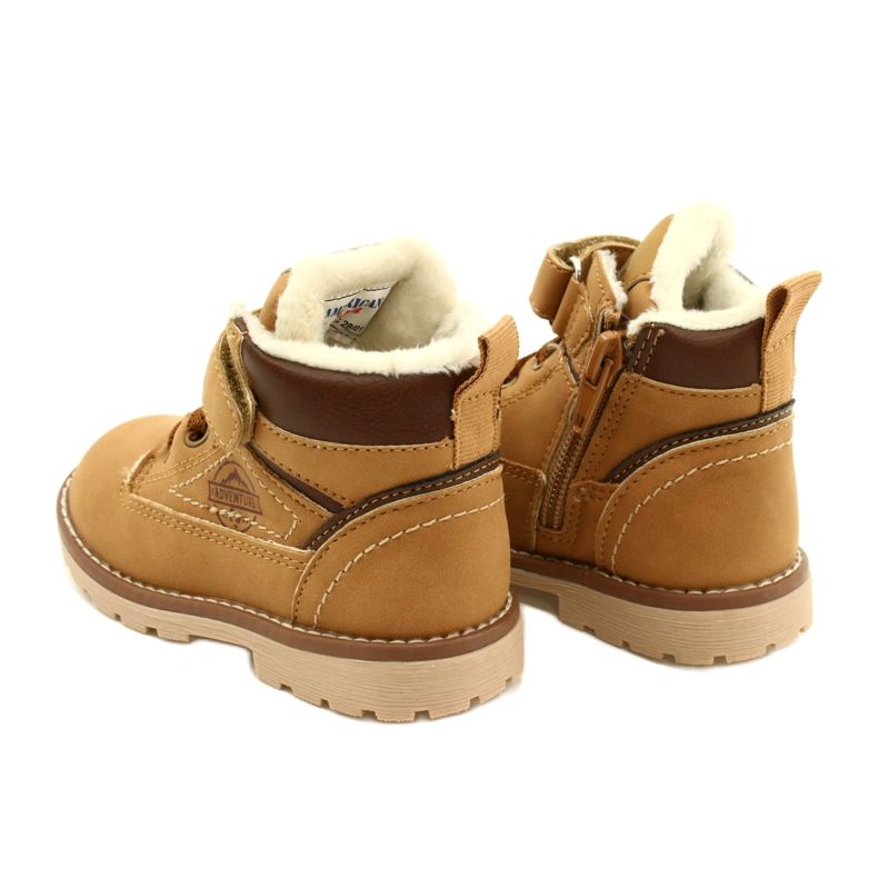 Velcro Workers American Club GC28 / 21 Camel bege amarelo 5