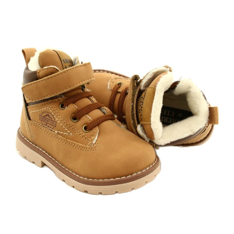 Velcro Workers American Club GC28 / 21 Camel bege amarelo 6
