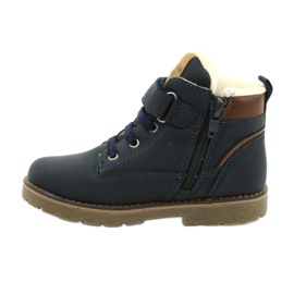 Trabalhadores isolados com pele American Club GC29 / 21 Navy marrom azul-marinho 2