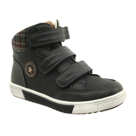 American Club Calçados esportivos de cano alto com pele americano GC19 / 21 azul marinho 1