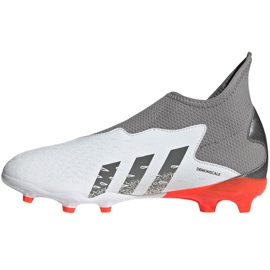 Chuteiras Adidas Predator Freak.3 Ll Fg Jr FY6297 multicolorido branco 2