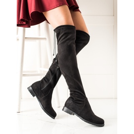 TRENDI Mosqueteiros negros preto 1