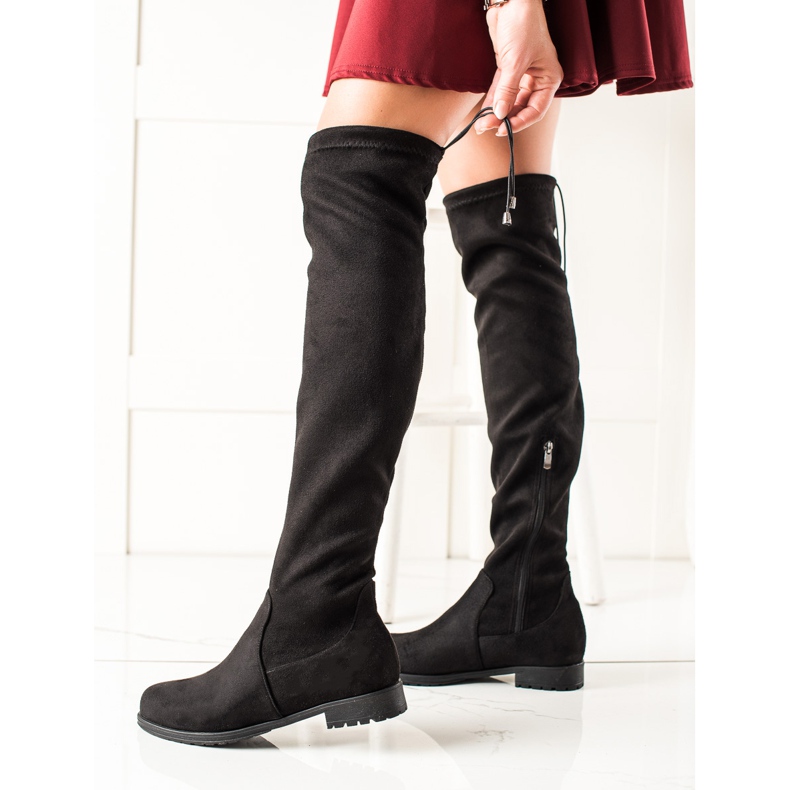 TRENDI Mosqueteiros negros preto 2