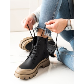 Seastar Botas de caminhada isoladas elegantes preto 1