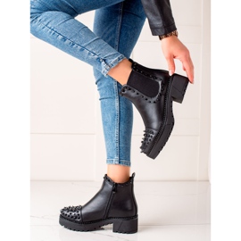 Melisa Rock Black Boots preto 1