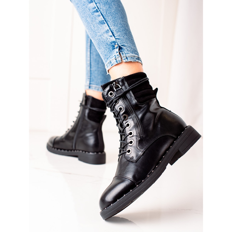 Super Mode Black Classic Trappers preto 1