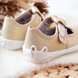 BEFADO S.A. Chinelos de bailarina Befado Shiny 115X003 Golden dourado 2