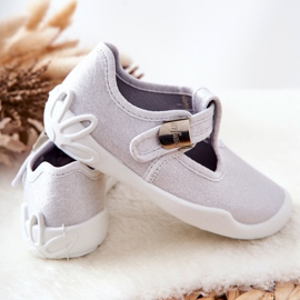 BEFADO S.A. Chinelos de bailarina Befado Shiny 115X001 Silver prata 2