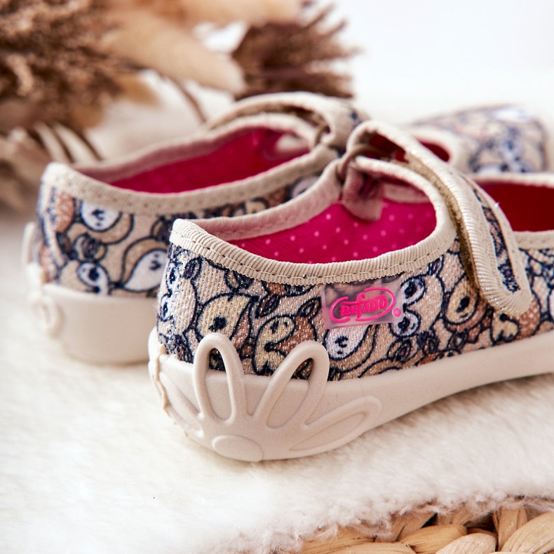 BEFADO S.A. Sapatilhas de bailarina Befado Roe-veado 114X467 Bege castanho 1