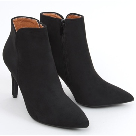 Botas de salto alto pretas do Malawi preto 2