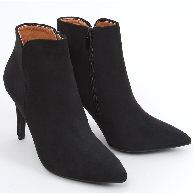 Botas de salto alto pretas do Malawi preto 2