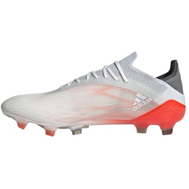 Chuteiras Adidas X Speedflow.1 Fg M FY6869 vermelho, branco, cinza branco 2