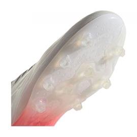 Chuteiras Adidas X Speedflow.1 Ag M FY3265 cinza, branco, vermelho branco 2