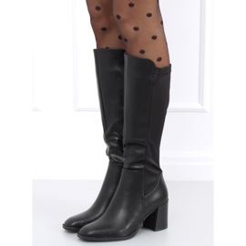 Botas de salto alto Ramona Black preto 2