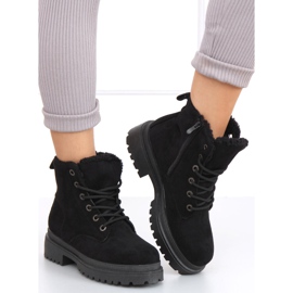 Botas com cordões Visko Black preto 2