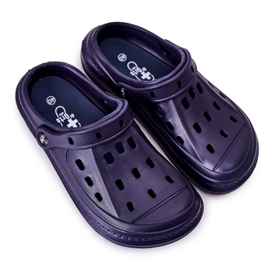 BEFADO S.A. Chinelos masculinos Kroks Befado 154M003 Azul Marinho 1