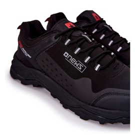 PE1 Sapatos esportivos masculinos com gravata preta Grenberd preto 1