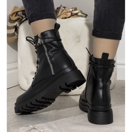 Black Hillman isolou botas femininas preto 2