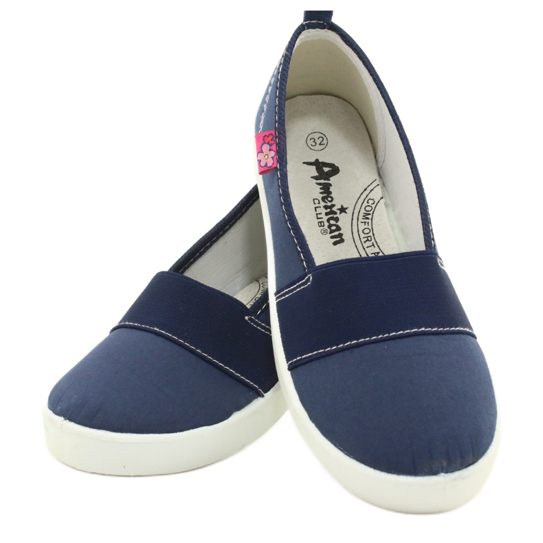 American Club Sapatos tênis americano TEN6 azul marinho 4