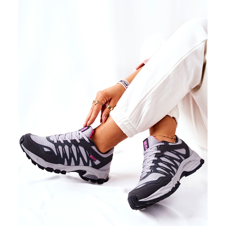 Calçados Esportivos Memory Foam Big Star GG274499 Cinza rosa 2