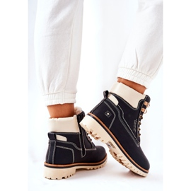 NEWS Trappers feminino Timberki Warmed Black Tiempo preto 2