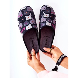 Inblu Chinelos Befado Pingwinki 155D202 chinelos pretos 1