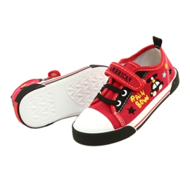 Tênis American Club Ten15 Red Velcro vermelho 4