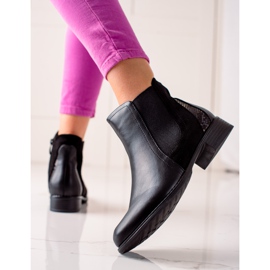 Lucky Shoes Botas Pretas Clássicas preto 1