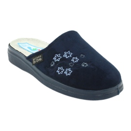 Chinelos femininos Dr.ORTO Befado, chinelos para diabéticos, 132d012, azul marinho 2