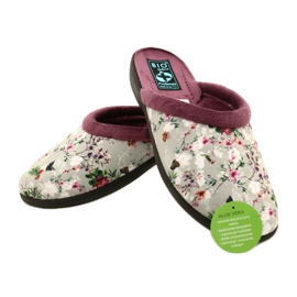 Chinelos Cherry Blossom Adanex 26764 Aloe Vera roxo cinza 5